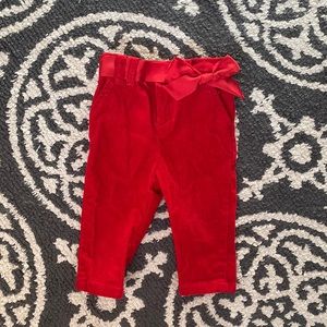Red Corduroy Ralph Lauren pants